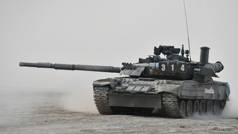 Rusia modifica sus tanques T-80 para portar proyectiles con uranio empobrecido