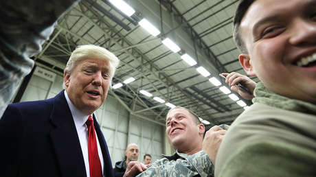 Trump revela por descuido ubicación y rostros de marines de EE.UU.