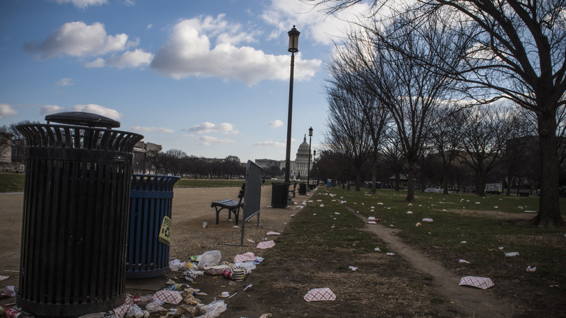 FOTOS: Lugares públicos en EE.UU. se hunden en la basura debido al cierre del Gobierno
