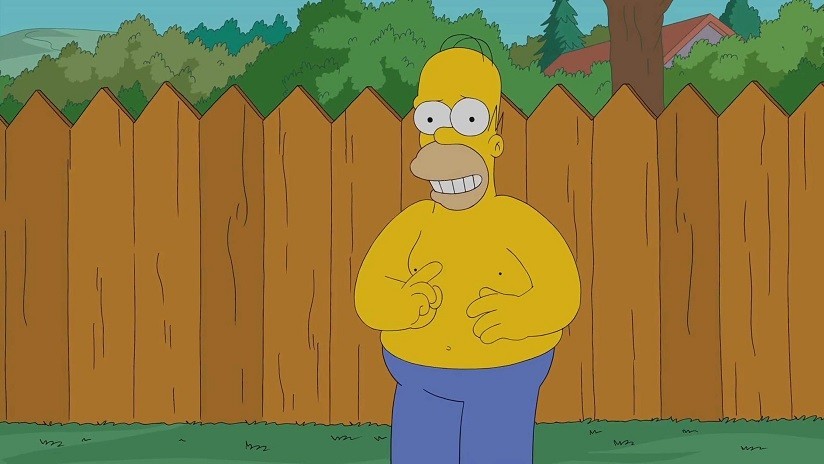 VIDEO: Homero Simpson manda el famoso meme de arbustos que él mismo protagoniza y la Red explota