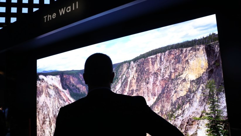 "El siguiente nivel de personalización": Samsung presenta The Wall, un gigantesco televisor modular