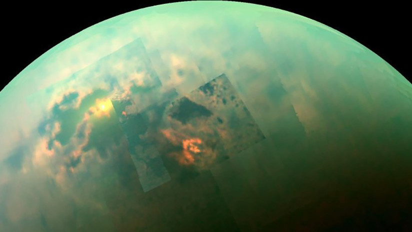 Hallan lluvia de metano en el polo norte de Titán, la mayor luna de Saturno