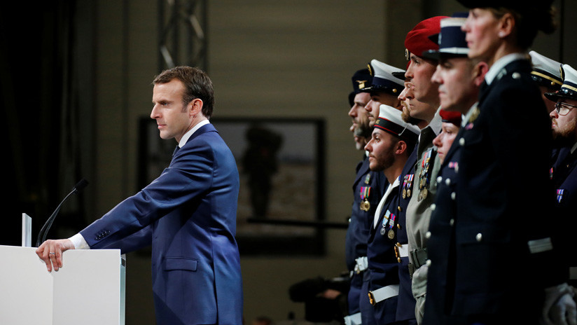 Macron dice que mantendrá la presencia militar en Siria e Irak para luchar contra el Estado Islámico