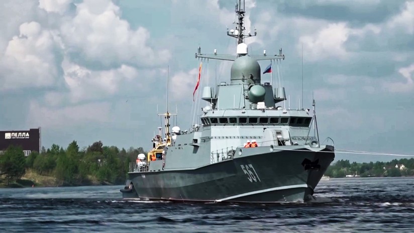 La Flota rusa del Báltico incorpora una nueva corbeta de misiles guiados