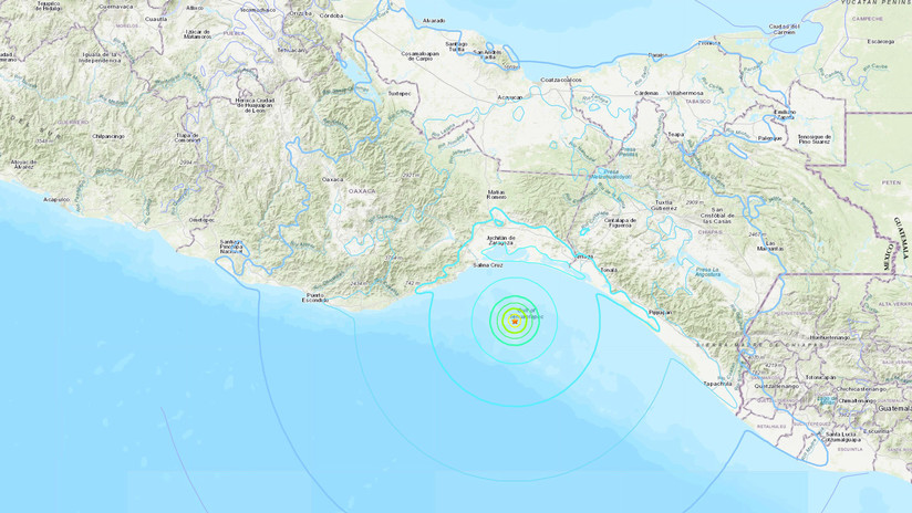 Se registra un terremoto de magnitud 5,8 en México