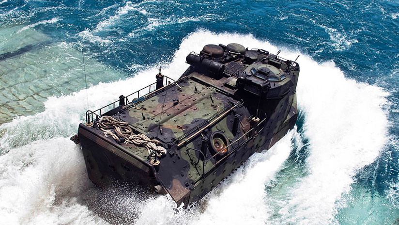 Así será el nuevo vehículo de combate anfibio de la Infantería de Marina de EE.UU.