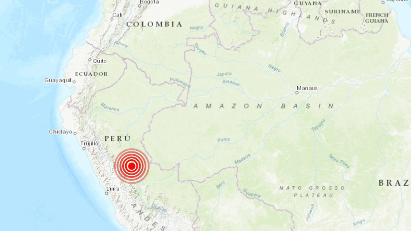 Un sismo de magnitud 5,1 sacude el centro de Perú 