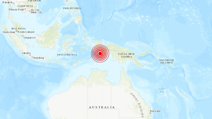 Se registran fuertes sismos en Indonesia y las Islas Salomón