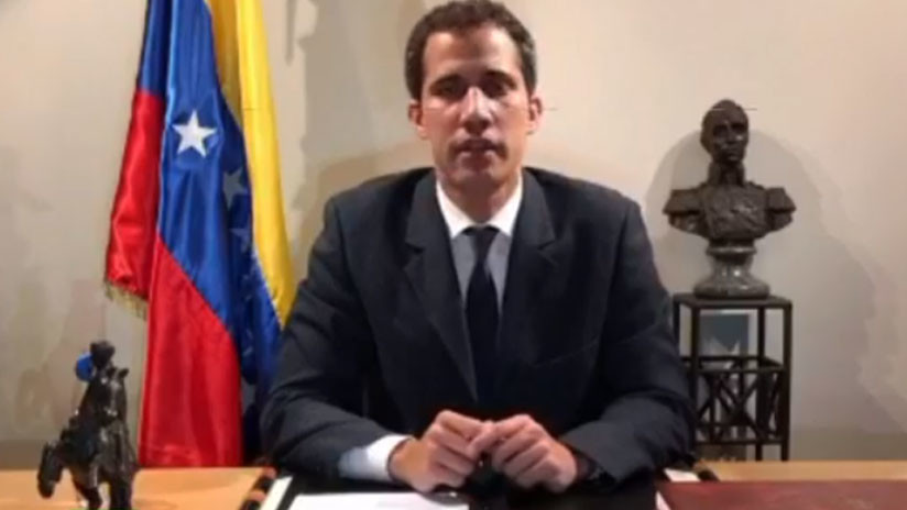 VIDEO: El opositor Juan Guaidó se dirige a Venezuela con un discurso