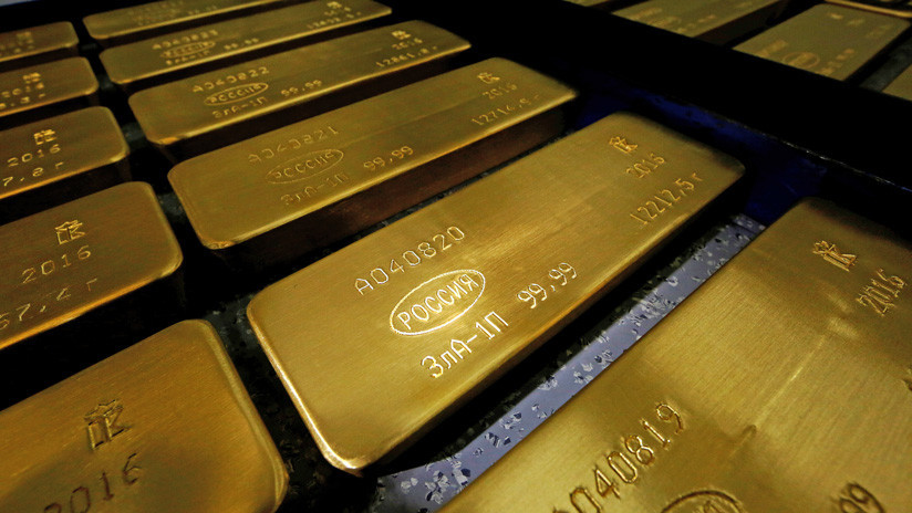 Rusia lideró las compras de oro globales en 2018