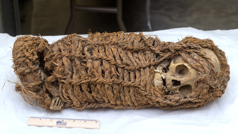 Perú recupera la momia de una niña de 2.000 años de antigüedad
