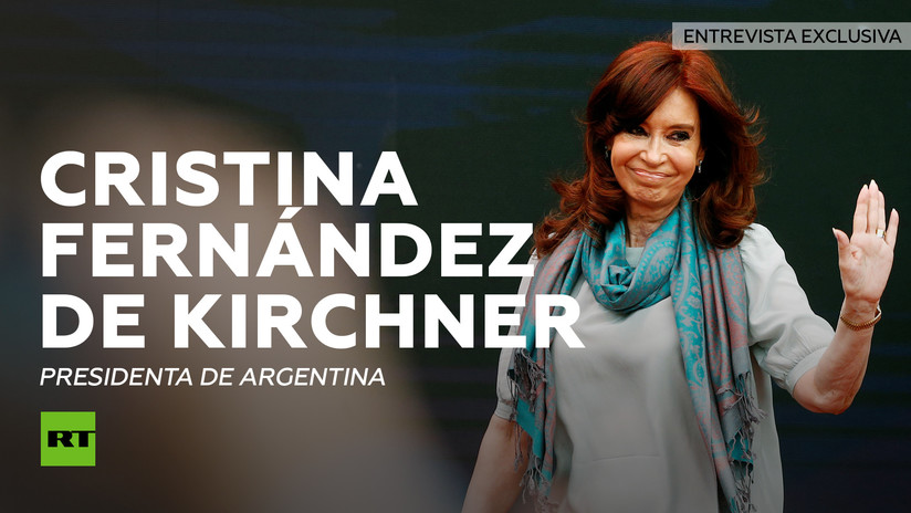 Cristina Fernández concede a RT su histórica primera entrevista sobre asuntos globales en años