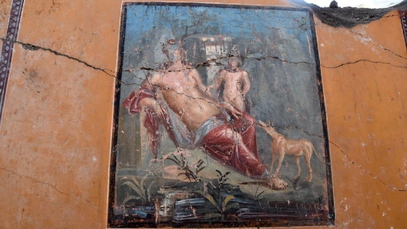 FOTOS: Hallan un fresco del mítico Narciso en el "elegante y sensual dormitorio" de una antigua residencia de Pompeya