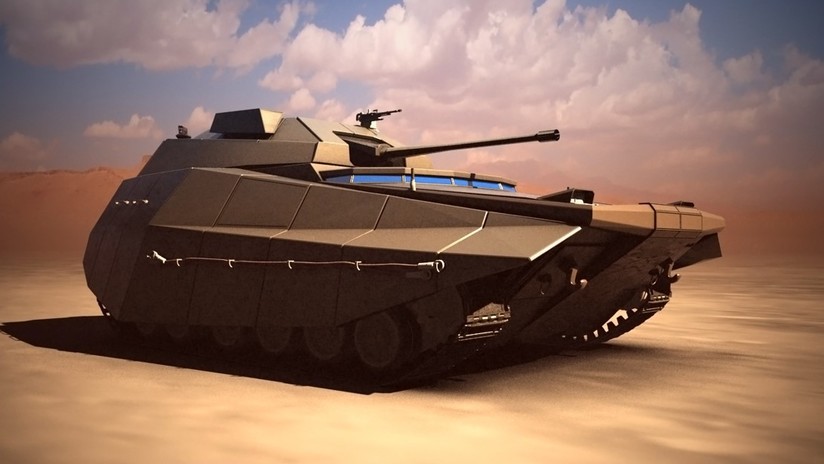 VIDEO: Israel presenta su concepto de carro de combate del futuro