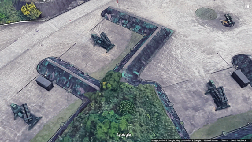 FOTOS: Google Maps revela la ubicación exacta de los misiles de defensa Patriot de Taiwán