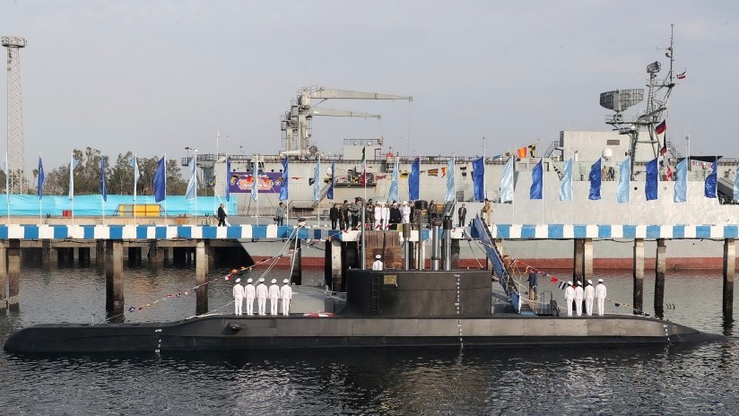 FOTOS: Irán presenta su primer submarino semipesado de producción propia equipado con misiles de crucero