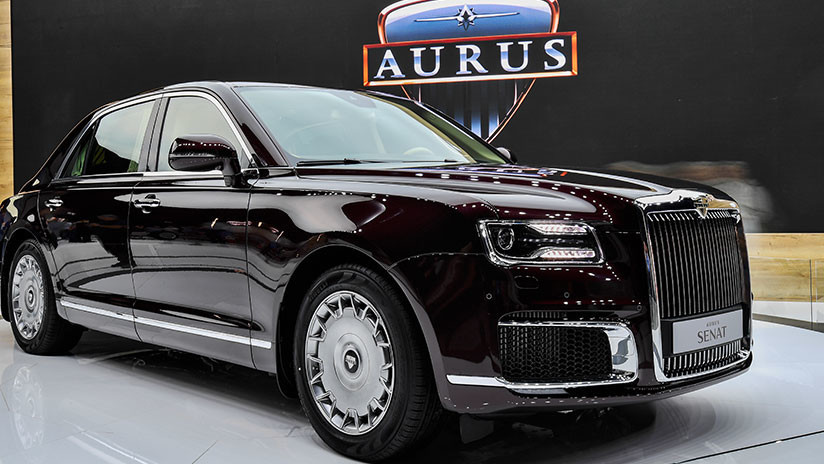 Coche presidencial: Publican imágenes exclusivas del interior de la limusina rusa Aurus