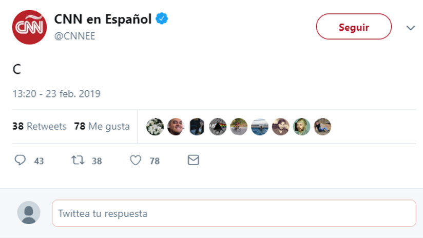 La CNN en español publica un enigmático tuit y los internautas intentan descifrarlo