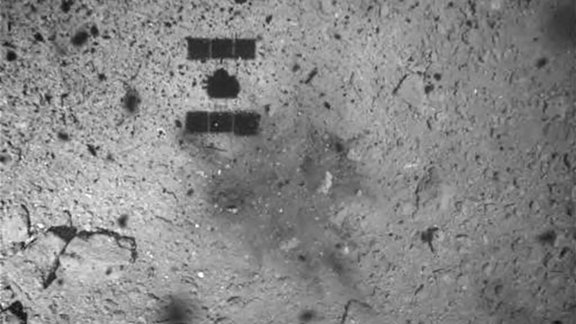 Difunden imágenes de la superficie de asteroide Ryugu después del aterrizaje de una sonda japonesa
