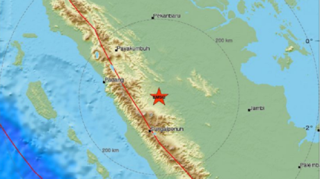 Un sismo de magnitud 5,4 se registra en Indonesia