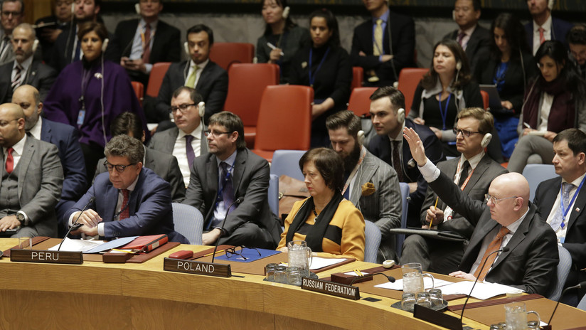 Rusia y China vetan el proyecto de resolución de EE.UU. sobre Venezuela en el Consejo de Seguridad