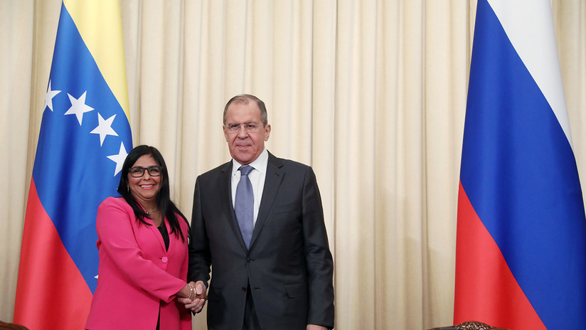 VIDEO: La vicepresidenta venezolana Rodríguez y el canciller ruso Lavrov se reúnen en Moscú