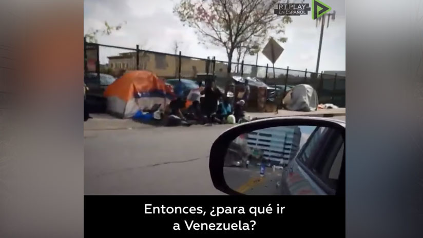 "¿Para qué ir a Venezuela?": Internauta muestra una desagradable realidad que se vive en Los Ángeles (VIDEO)