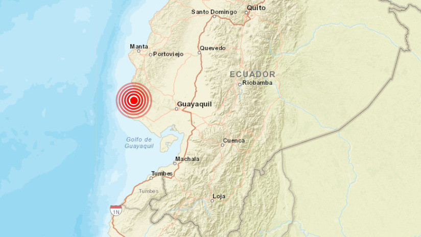 VIDEO, FOTOS: Se registra un sismo de magnitud 6,3 en Ecuador, seguido por varias réplicas
