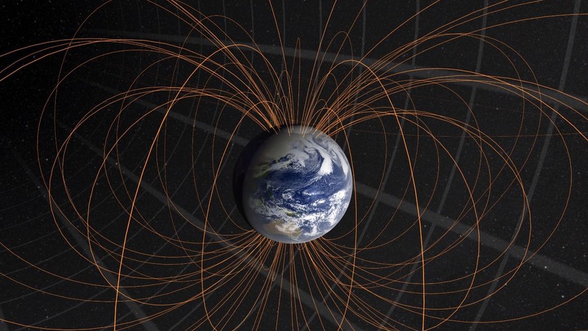 Resuelven el enigma del desplazamiento del polo norte magnético de la Tierra