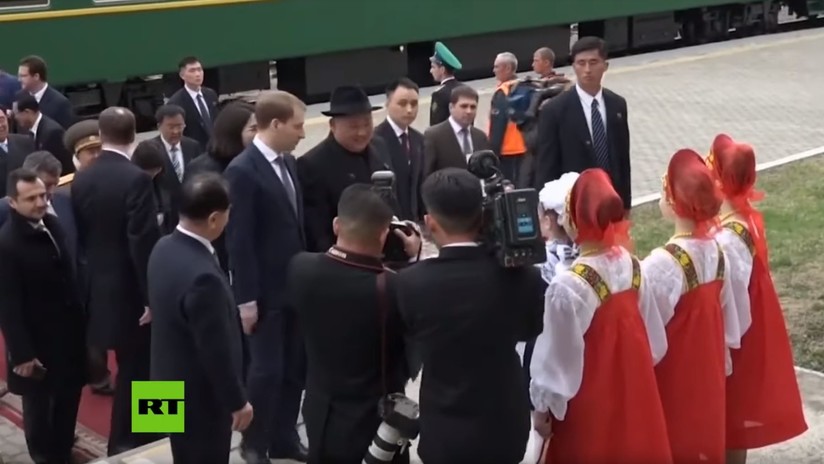 VIDEO: Kim Jong-un hace una primera parada en Rusia antes de reunirse con Vladímir Putin
