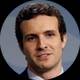 Pablo Casado, presidente del Partido Popular. 37 años.