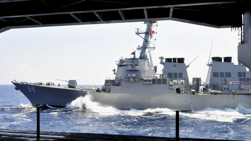 Pekín lanza un mensaje a los destructores de EE.UU. en el mar de la China Meridional