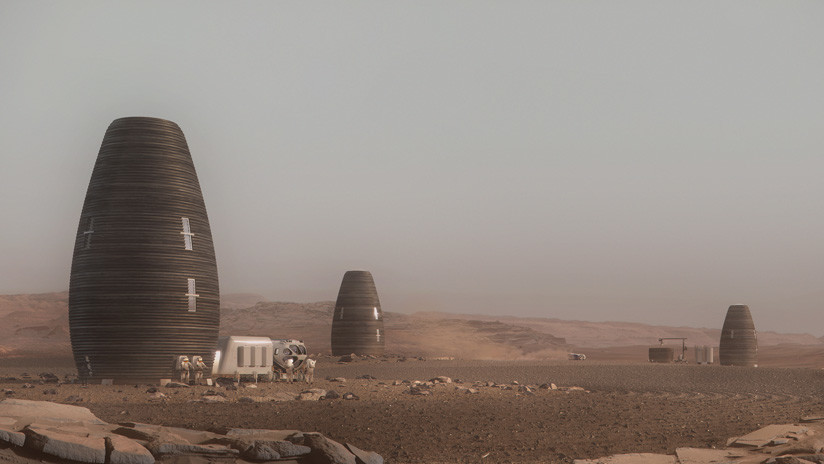 Una vivienda impresa en 3D gana el concurso de hábitats marcianos de la NASA 