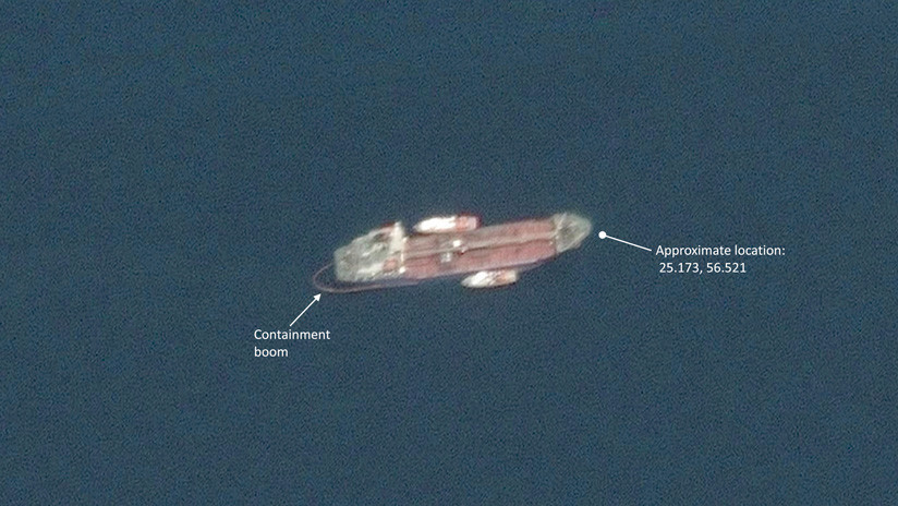 Fotos satelitales muestran que el 'sabotaje' en EAU no causó a los petroleros daño visible desde el espacio