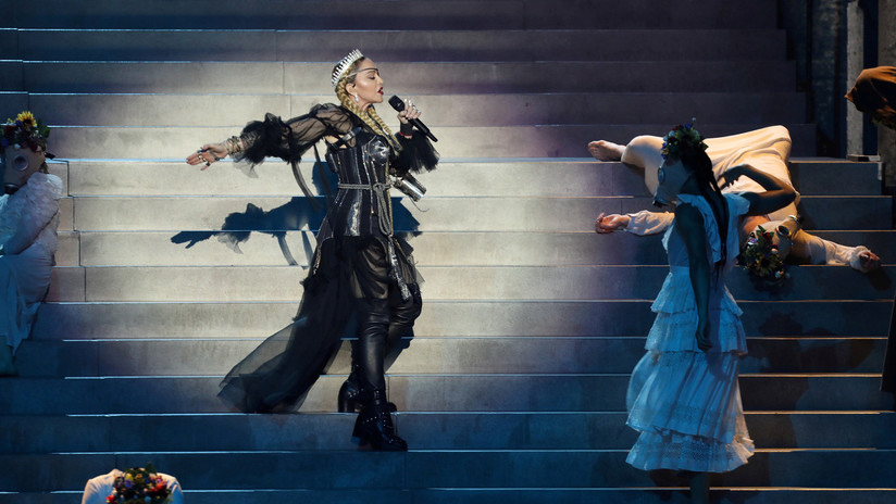 La actuación de Madonna en la final de Eurovisión 'incendia' las redes sociales
