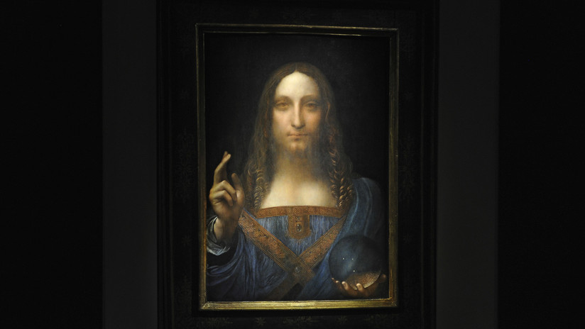 Una disputada obra de Da Vinci aparece en el súperyate del príncipe heredero de la corona saudí
