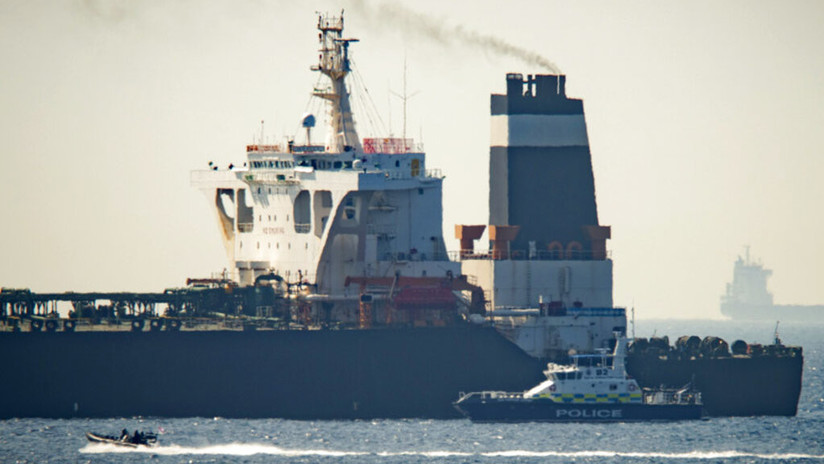 Teherán: "El buque cisterna detenido en Gibraltar no transportaba petróleo a Siria"