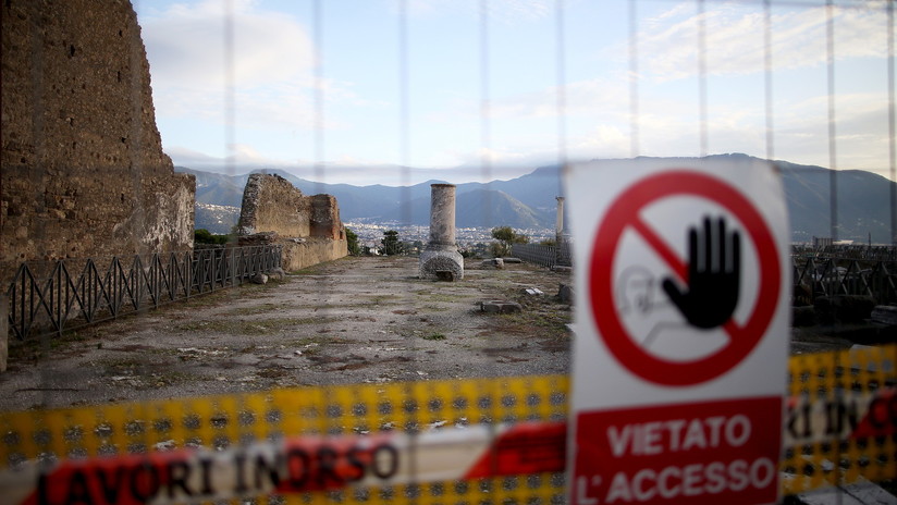 Las ruinas de Pompeya esconden al menos 10 bombas sin explotar de la Segunda Guerra Mundial 