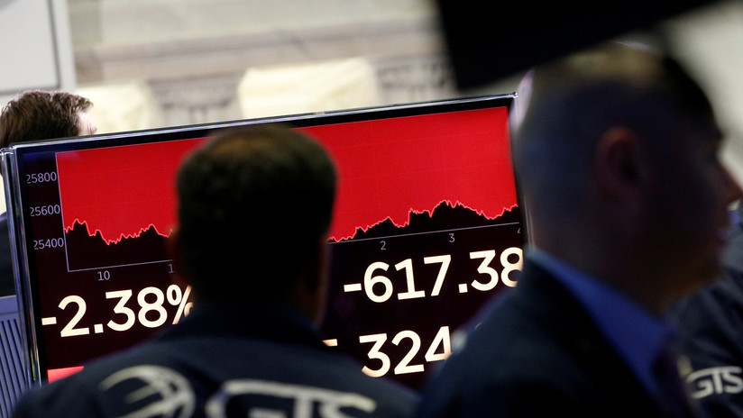 El Dow Jones cierra con una pérdida de más de 600 puntos a medida que aumenta la guerra comercial con China