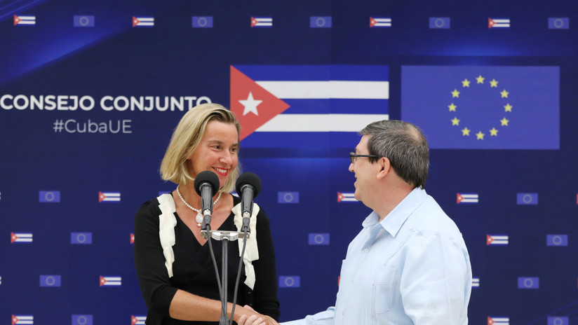 La UE ofrece apoyo financiero a Cuba y rechaza la aplicación de la ley Helms-Burton por parte de EE.UU.