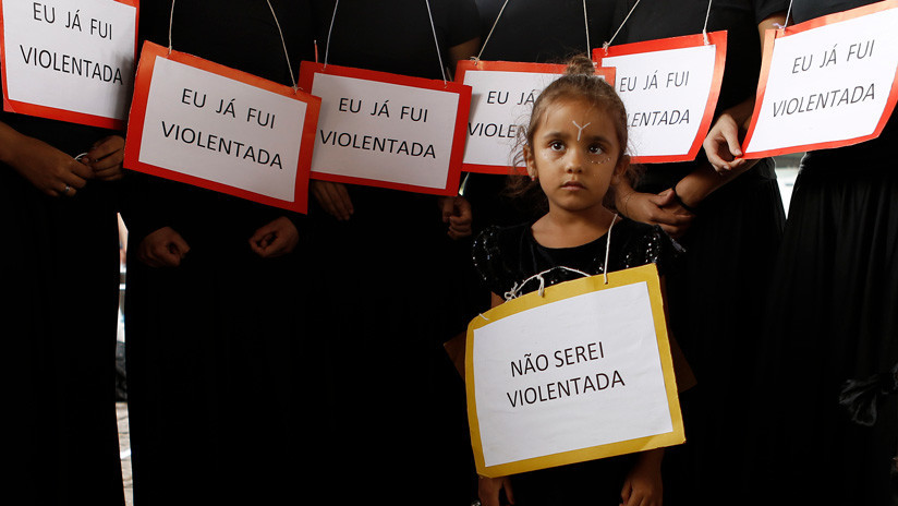 Cuatro niñas de menos de 13 años son violadas cada hora en Brasil