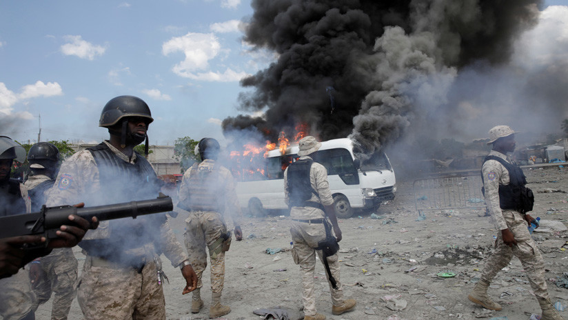 Haití arde tras varios días de intensas protestas por la escasez de combustible