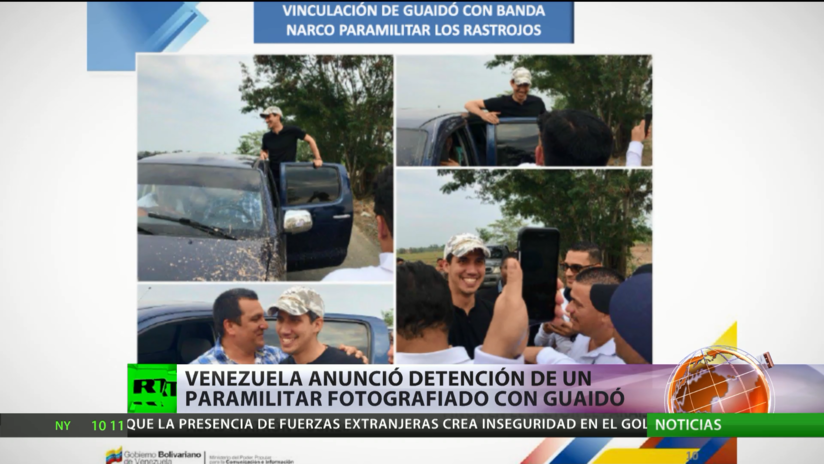 Venezuela revela más fotos que vinculan a Juan Guaidó con los narco paramilitares colombianos