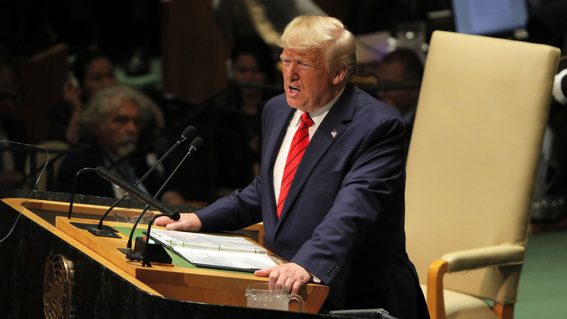 Trump afirma que quiere paz y armonía (luego de cargar contra China, Venezuela, Cuba e Irán)