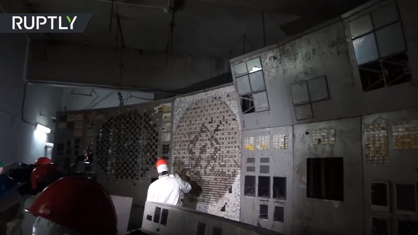 VIDEO: Una mirada dentro de la sala de control del reactor 4 de Chernóbil, cuya explosión provocó la catástrofe