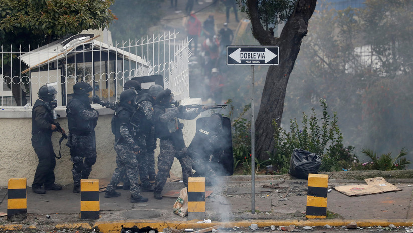 Las Fuerzas Armadas de Ecuador anuncian una restricción de movilidad en el país durante 24 horas