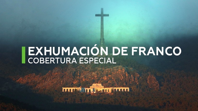 Cobertura especial de RT: Exhuman los restos de Franco del Valle de los Caídos