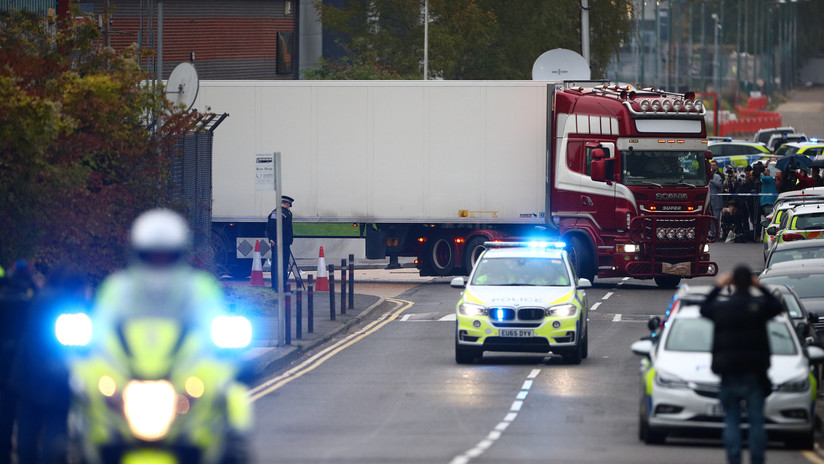 Los 39 muertos encontrados en un camión cerca de Londres eran chinos