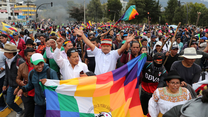 Indígenas de Ecuador iniciarán acciones legales contra el Estado por violación de derechos humanos durante las protestas