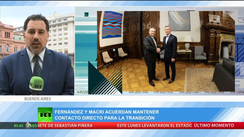 Fernández y Macri acuerdan mantener contacto directo para la transición